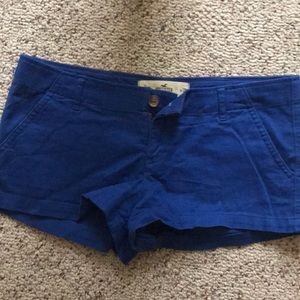 Hollister blue shorts